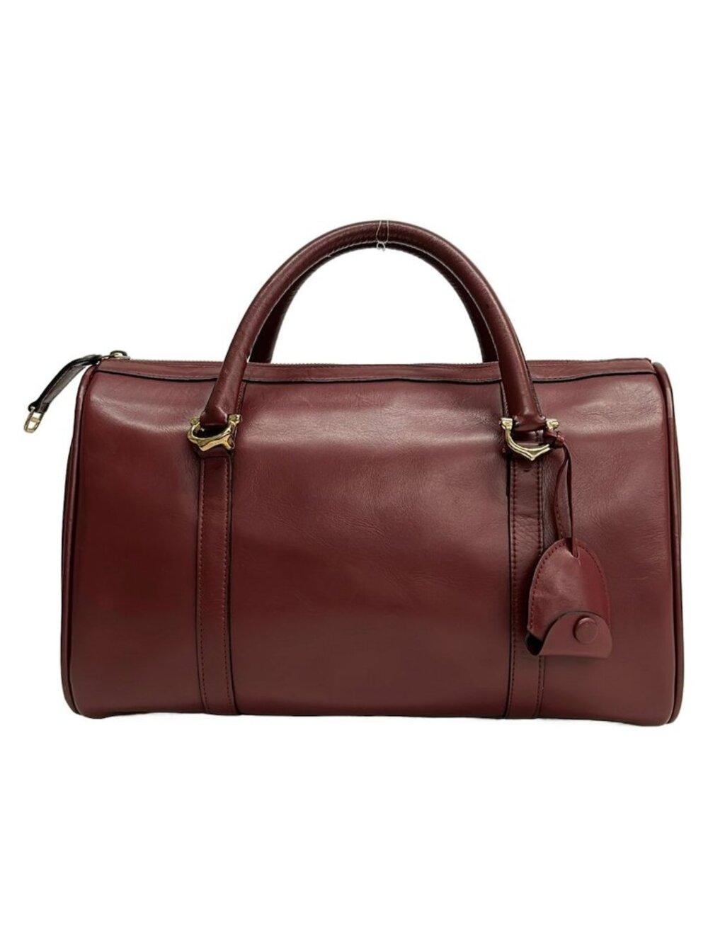 Cartier Handbag Must Line Bordeaux Leather